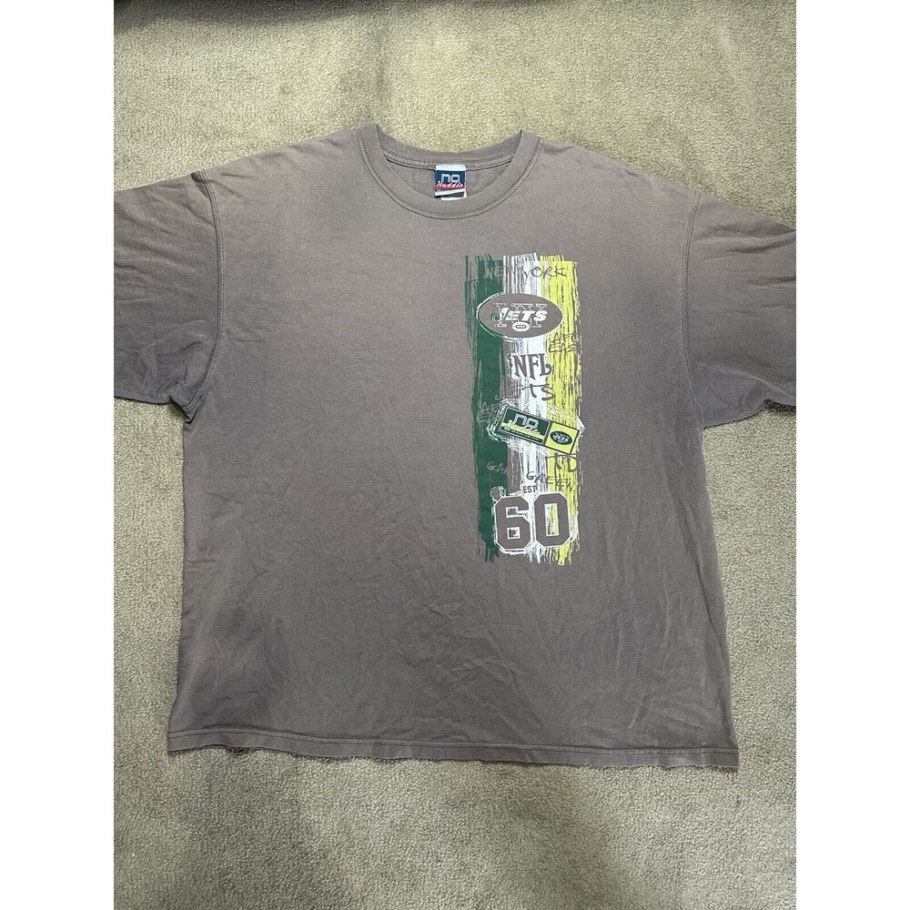 Vintage New York Jets T Shirt Tee XL NFL Football 90s‎ Y2K 2000
